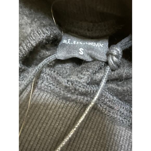 Si Tu Veux Black Men’s Superstack Sweatpants Size Small - Picture 5 of 5